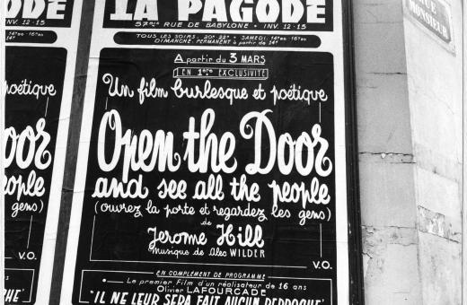 Poster for Open the Door and See All the People.