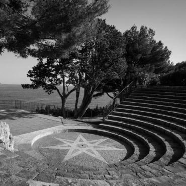 The outdoor amphitheater at the Camargo Foundation 