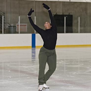 Deneane Richburg ice skating
