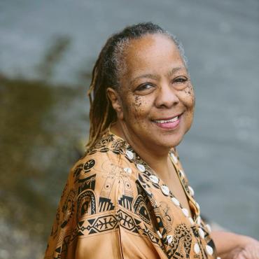 Amoke, 70 year old Black Multidisciplinary Social Justice artist